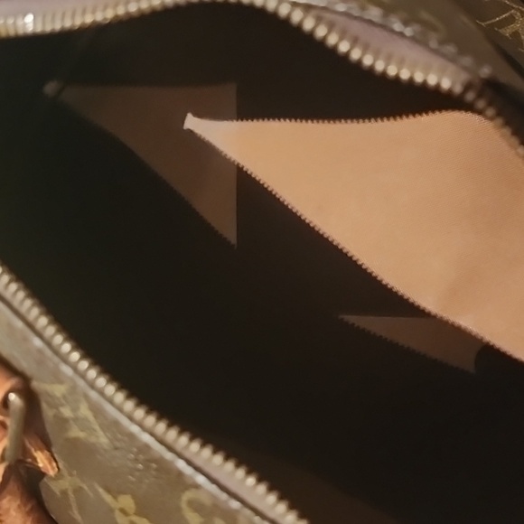 Authentic LOUIS VUITTON Speedy 30 Monogram Canvas Boston Hand Bag Purse - Picture 9 of 14